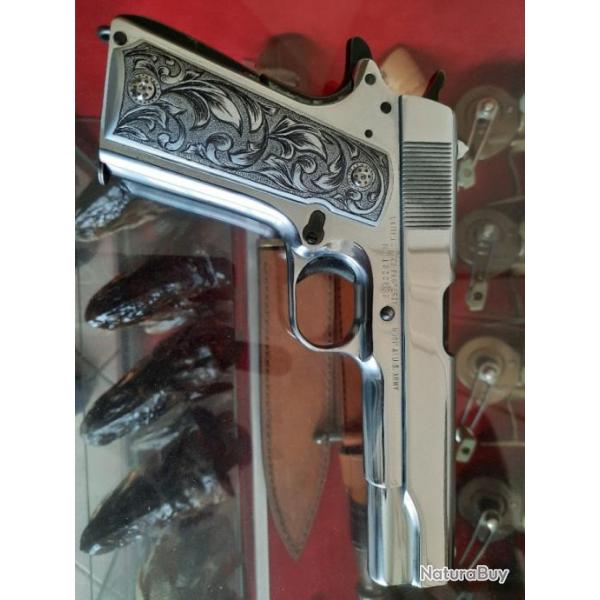 Plaquettes colt 1911 etain