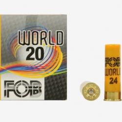 Cartouches FOB World 20 - Cal. 20/70 - 24 g / 7.5 / Par 5