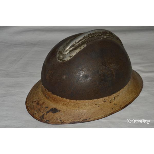 COQUE DE CASQUE ADRIAN Mle 1926 DEFENSE PASSIVE-LIBERATION-2WW-GUERRE 1939/1945