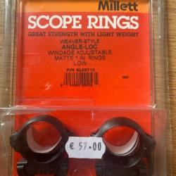 BF24 - COLLIER MILLETT - Angle-Loc 25,4mm Bas