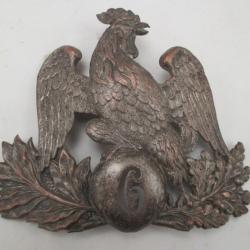 plaque  au coq  model 1837  monarchie de juillet  très bon état