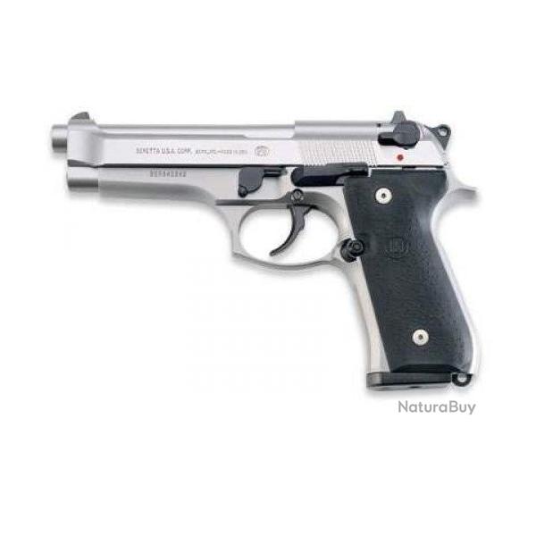 BERETTA 92 FS INOX NEUF CAL. 9X19 + 1 CHARGEUR  SUPPLEMENTAIRE + 50 BALLES 9X19 GECO OFFERTE