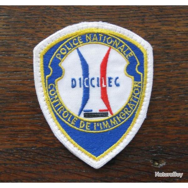 Insigne Police nationale - DICCILEC - Contrle de l'immigration