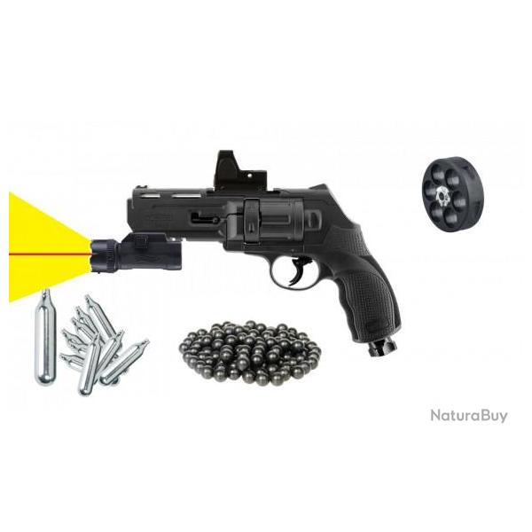 Pack Ultimate Walther T4E TR 50 (HDR Gen2) Cal 50 tout quip munition mtal