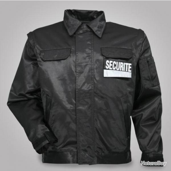 Blouson City Guard noir antistatique et impermable NOIR XXXL