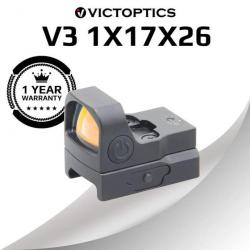 Victoptics Viseur Point Rouge V3 1x17x26 3.5 MOA