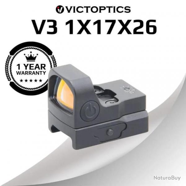 Victoptics Viseur Point Rouge V3 1x17x26 3.5 MOA