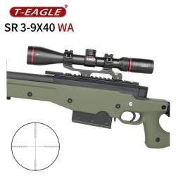 T-Eagle Lunette De Visée SR 3-9x40 WA  Paiement en 3 ou 4 fois