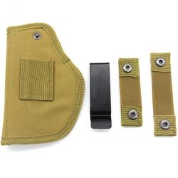 Holster universel nylon 600D - Ambidextre Tan