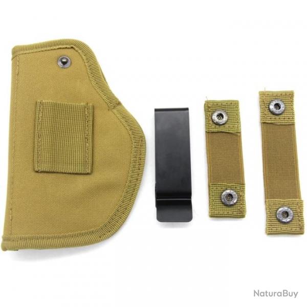 Holster universel nylon 600D - Ambidextre Tan