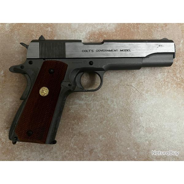 Rplique Colt 1911 MKIV Series 70 GBB (CO2 / Inox)