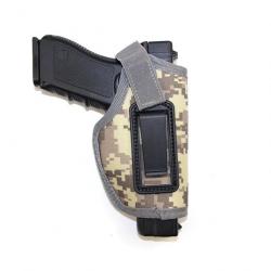 Holster universel nylon 600D - Camouflage gris