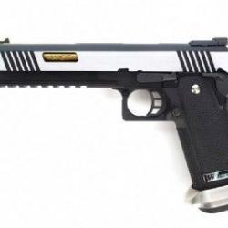 Hi-Capa 6" Force A GBB - Canon Gold / Noir - WE