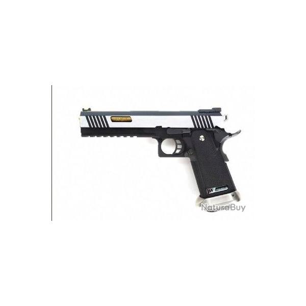 Hi-Capa 6" Force A GBB - Canon Gold / Noir - WE