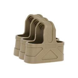 Set de 3 Tire-chargeurs 5,56 - Tan - JJ Airsoft