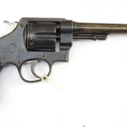 Revolver smith wesson hand ejector 2em model calibre 455 webley