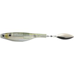 Leurre Souple Dartspin Pro Football Jig 4" GLASS MINNOW - SILVER