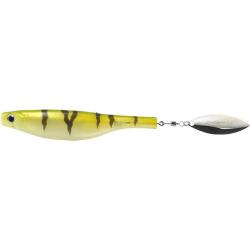 Leurre Souple Dartspin Pro Football Jig 4" STRIPED GREEN - SILVER