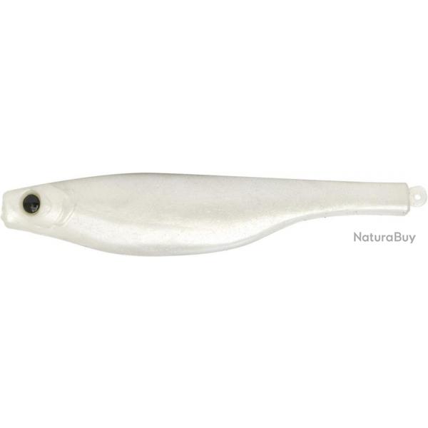 Leurre Souple Dartspin 4.5" Football Jig Head WHITE - CHARTREUSE