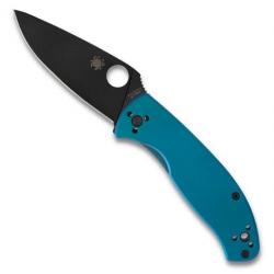 Couteau "Tenacious" 8Cr13MoV / titanium , Lame acier inox noir [Spyderco]