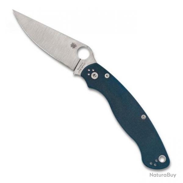 Couteau "Military 2" SPY27 / G10 bleu [Spyderco]