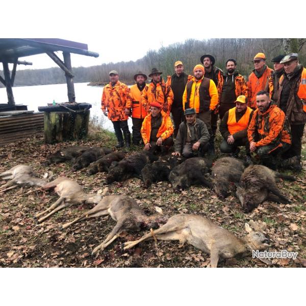 A SAISIR ! nombre limit ! Week end Chasse aux sangliers, chevreuils et cervids