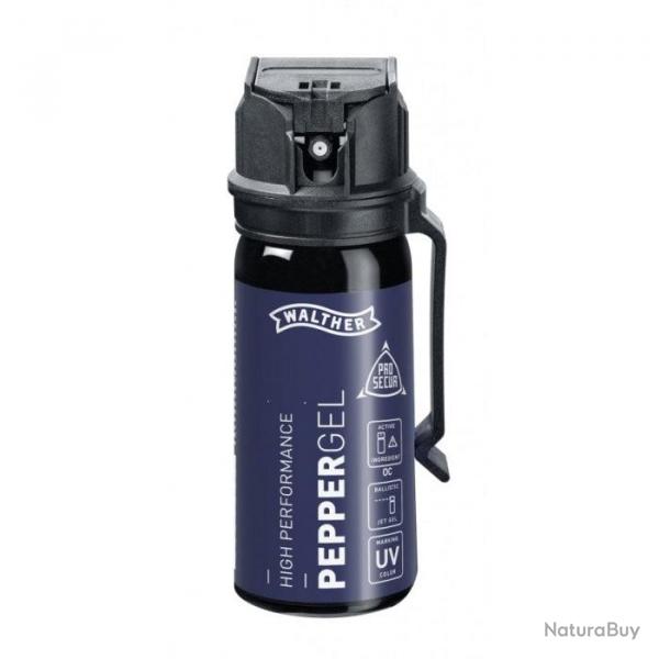 Bombe de dfense Walther Prosecur gel au poivre 50 ml / Par 1 - 50 ml / Par 1