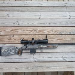 Carabine 308win mossberg avec lunette