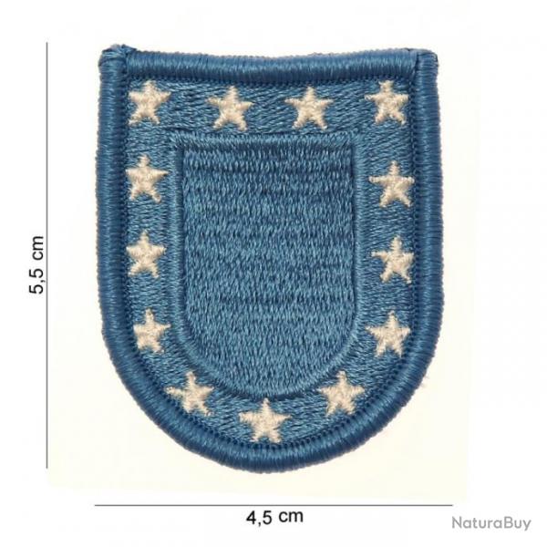 Patch tissu US baret flash bleu | 101 Inc (0001 0322)