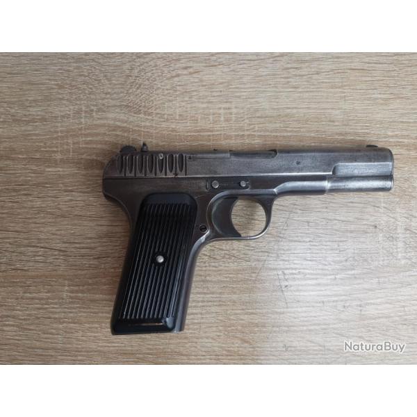 Pistolet TOKAREV TT-30 - Fabrication Russe 1935 - Calibre 7,62 x 25 Tokarev - 29435 (Occasion)