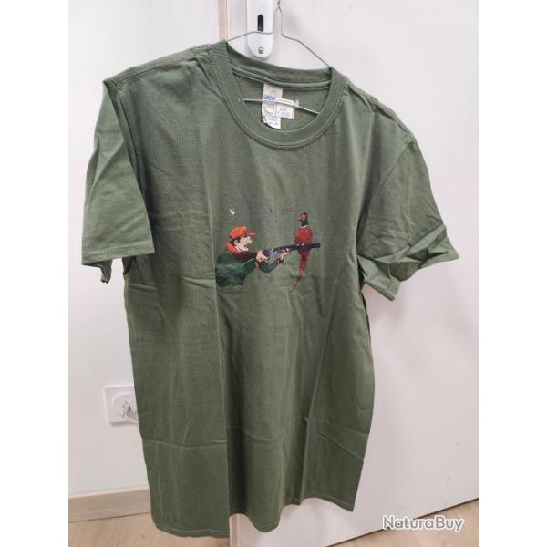 Tee-Shirt Humoristique Chasseur De Faisan Taille M - LOVERGREEN