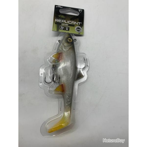 leurre souple replicant wobble fox rage silver ghost 14cm 90g