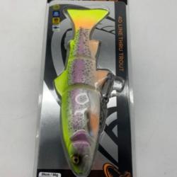 Leurre 4D LINE THRU TROUT 20g/98g Savage gear argent rose jaune