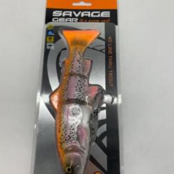 Leurre 4D LINE THRU TROUT 20g/98g Savage gear orange argent