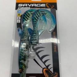 Leurre souple 3D Hybrid pike 17CM/47g sinking Savage gear