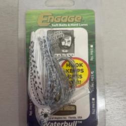 !! LEURRE ENGAGE WATERBULL JIG 14gr col WHITE SHAD