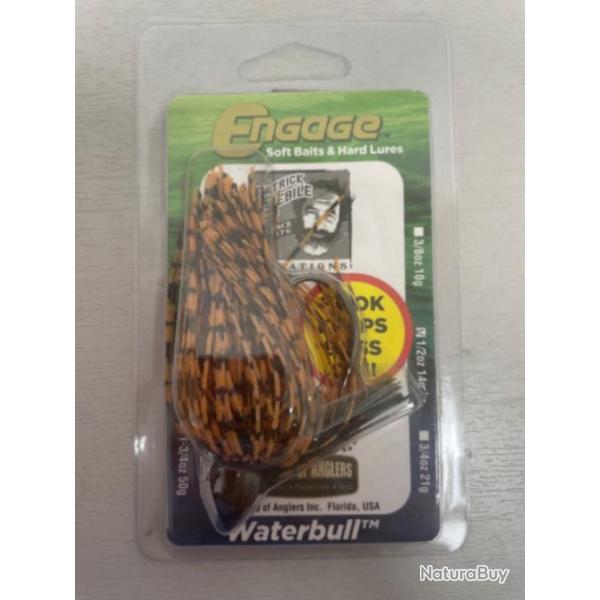 !! LEURRE ENGAGE WATERBULL JIG 14gr col BROWN CRAW