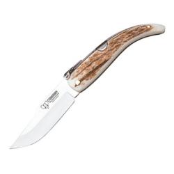 CUD-380C Couteau pliant Cudeman manche cerf