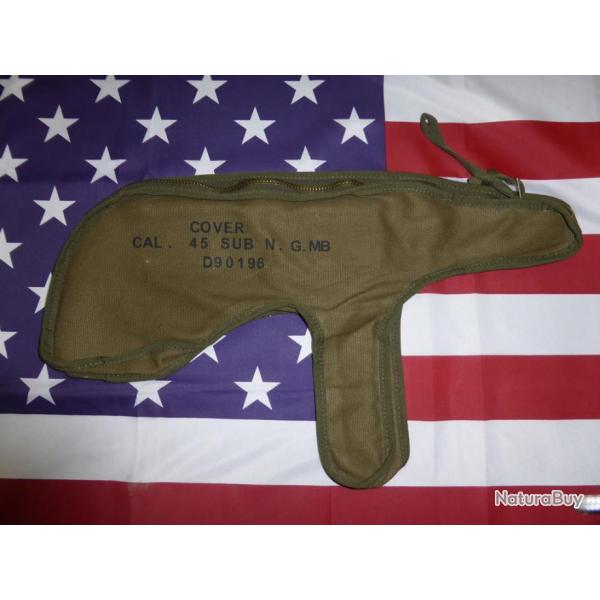 Housse pour pistolet-mitrailleur GREASE GUN ( cover ) USA WW2 MILITARIA