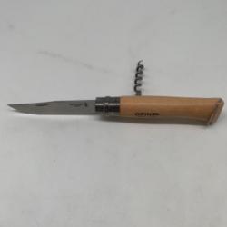 Couteau OPINEL N10 Tire bouchon décapsuleur