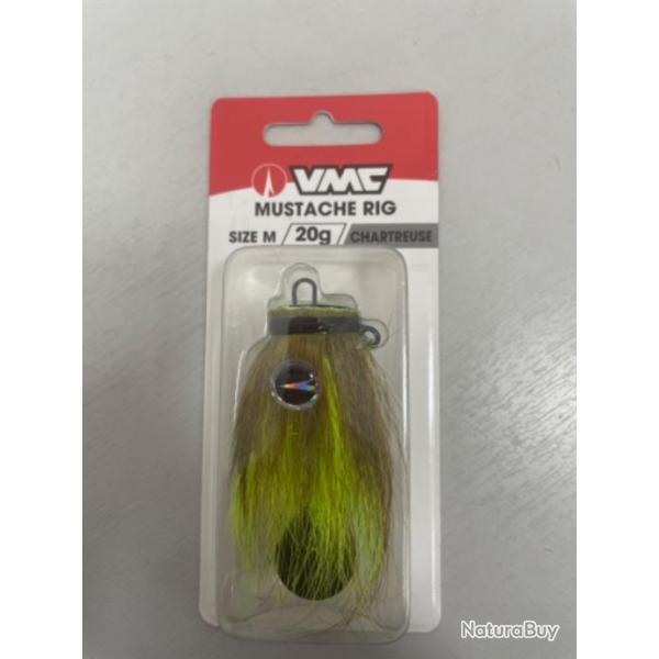 !! LEURRE VMC MUSTACHE RIG 20gr COL CHARTREUSE