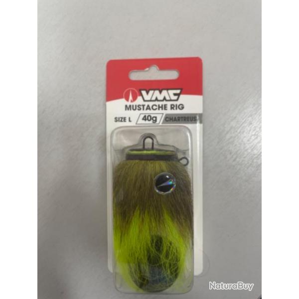 !! LEURRE VMC MUSTACHE RIG 40gr COL CHARTREUSE