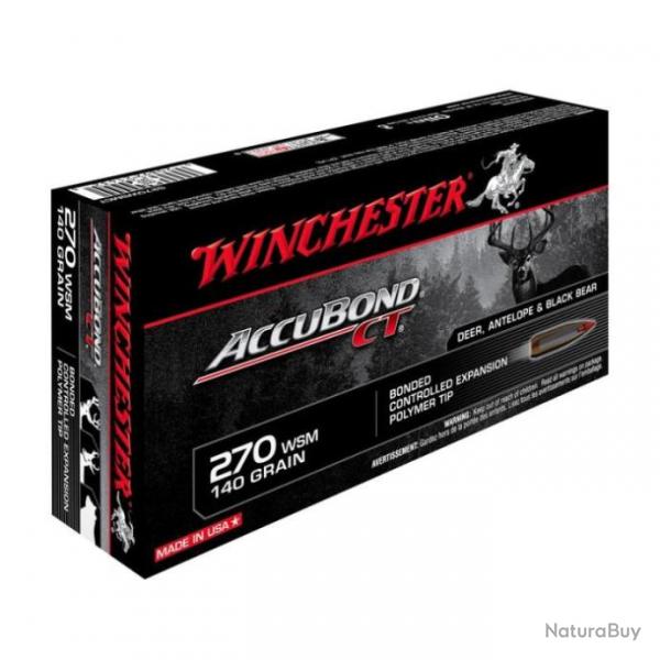 Balles Winchester Accubond - Cal. 7 RM - 7 RM / Par 1