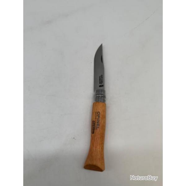 Couteau Opinel N06 6cm htre, carbone