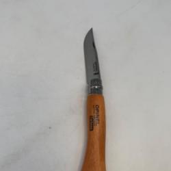 Couteau Opinel N07 7cm hêtre, carbone