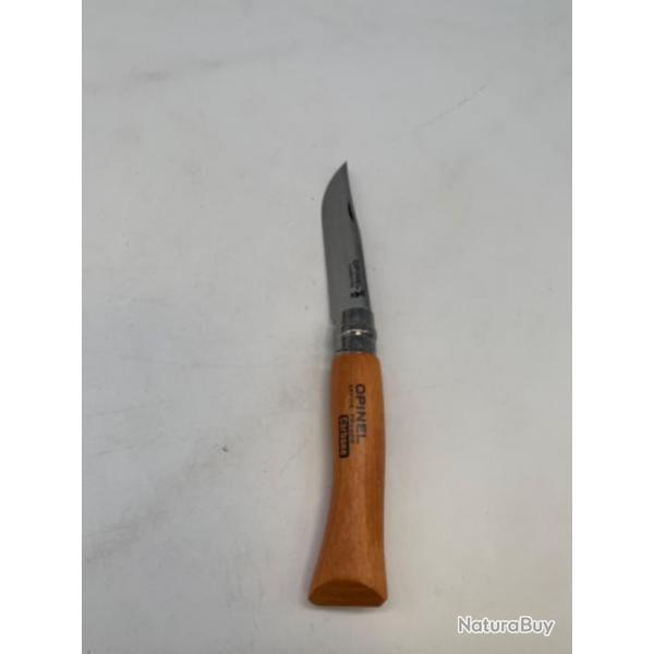 Couteau Opinel N07 7cm htre, carbone