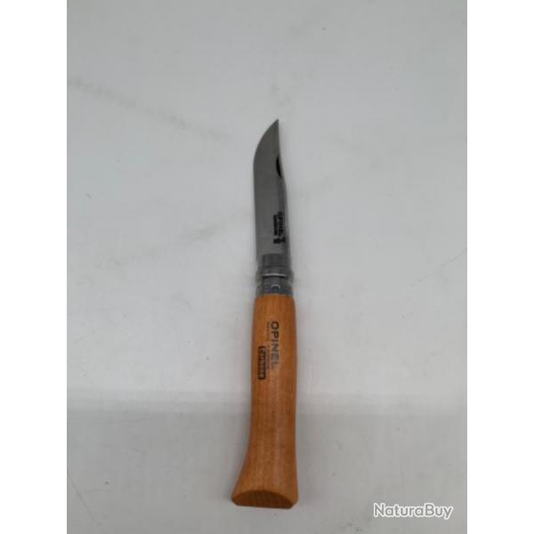 Couteau Opinel N08 8cm htre, carbone