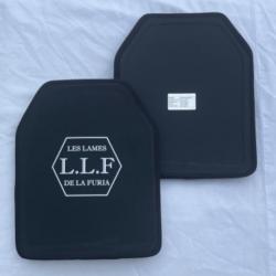 2 Plaques balistique LLF NIJ4 stand alone avec certificat