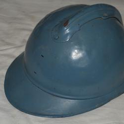 COQUE DE CASQUE ADRIAN Mle 1915 REPEINTE-FRENCH ADRIAN HELMET 1°WW-GUERRE 1914/1918