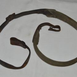 SANGLE/BRETELLE ALLEMANDE POUR FUSIL OU MITRAILLEUSE-GERMAN MASCHINE GUN-1°WW